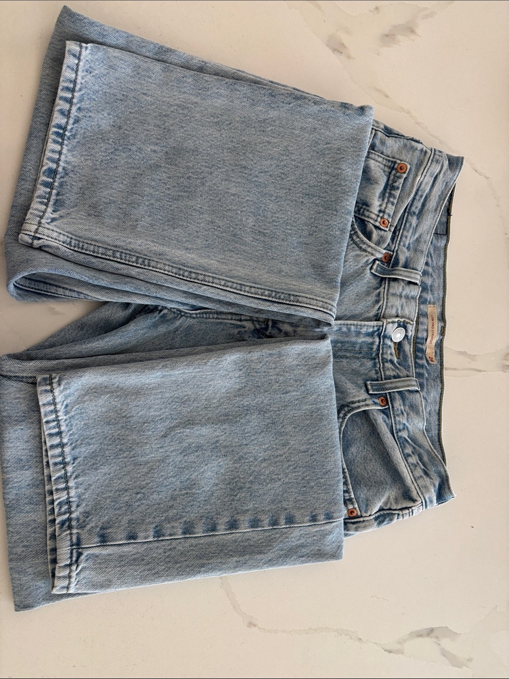 Levi’s Light Wash Low Pro Straight Charlie Jeans Size 28 - Picture 6 of 6